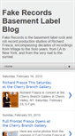 Mobile Screenshot of fake-records.blogspot.com