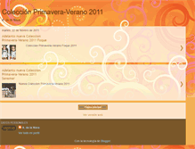 Tablet Screenshot of colecciones-adelanava.blogspot.com