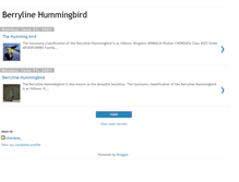 Tablet Screenshot of berrylinehummingbird.blogspot.com