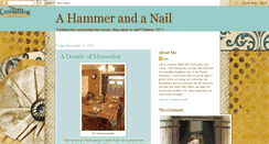 Desktop Screenshot of ahammerandanail.blogspot.com