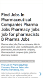 Mobile Screenshot of jobs-in-pharmaceutical.blogspot.com