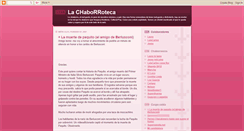 Desktop Screenshot of lachaborroteca.blogspot.com