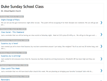Tablet Screenshot of dukesundayschoolclass.blogspot.com