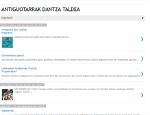 Tablet Screenshot of antiguotarrakdantzan.blogspot.com