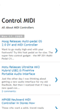 Mobile Screenshot of controlmidi.blogspot.com