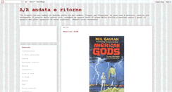 Desktop Screenshot of andataeritorno.blogspot.com