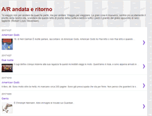 Tablet Screenshot of andataeritorno.blogspot.com