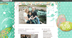 Desktop Screenshot of lisaandandyj.blogspot.com