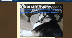 Desktop Screenshot of cooper-siberianhusky.blogspot.com