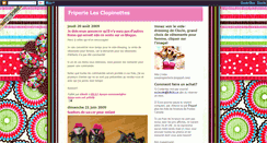 Desktop Screenshot of friperielesclopinettes.blogspot.com