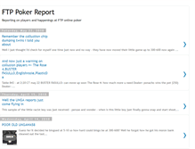 Tablet Screenshot of ftppokerreport.blogspot.com