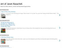 Tablet Screenshot of kozachekart.blogspot.com