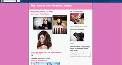 Desktop Screenshot of mrskansascity2009.blogspot.com