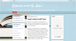 Desktop Screenshot of msballenglish.blogspot.com
