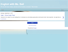 Tablet Screenshot of msballenglish.blogspot.com