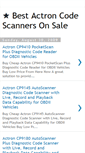 Mobile Screenshot of cheap-actron-code-scanners-on-sale.blogspot.com