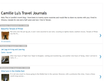 Tablet Screenshot of camillelustravel.blogspot.com