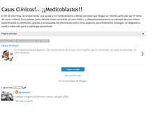 Tablet Screenshot of casosclinicosmedicoblastos.blogspot.com