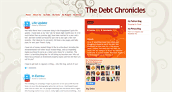 Desktop Screenshot of chroniclesofdebt.blogspot.com