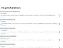 Tablet Screenshot of chroniclesofdebt.blogspot.com