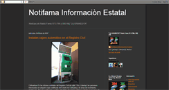 Desktop Screenshot of notifamaestatal.blogspot.com