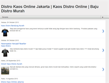 Tablet Screenshot of distrokaosjakarta.blogspot.com