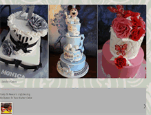 Tablet Screenshot of cakesbysandy.blogspot.com