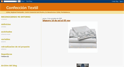 Desktop Screenshot of confeciontextil.blogspot.com