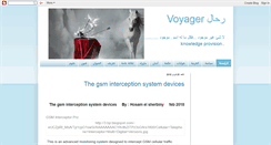 Desktop Screenshot of hosam-voyager.blogspot.com