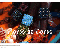 Tablet Screenshot of flores-as-cores.blogspot.com