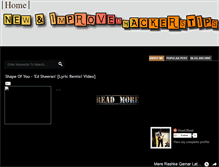 Tablet Screenshot of hackerstips.blogspot.com