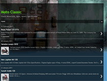 Tablet Screenshot of motoclasic.blogspot.com