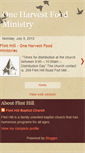 Mobile Screenshot of flinthilloneharvest.blogspot.com