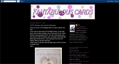 Desktop Screenshot of fantabulouscards.blogspot.com