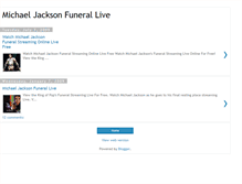 Tablet Screenshot of michaeljacksonfunerallive.blogspot.com