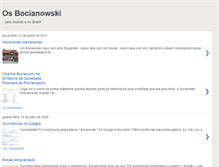 Tablet Screenshot of bocianoski.blogspot.com