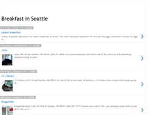 Tablet Screenshot of breakfastinseattle.blogspot.com