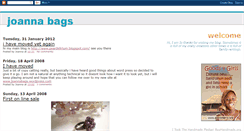 Desktop Screenshot of joannabags.blogspot.com
