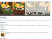 Tablet Screenshot of cartooncouchpotato.blogspot.com