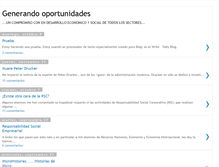 Tablet Screenshot of generandooportunidades.blogspot.com