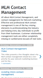Mobile Screenshot of mlmcontactmanagement.blogspot.com