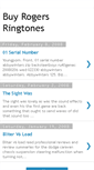Mobile Screenshot of buy-rogers-ringtones.blogspot.com