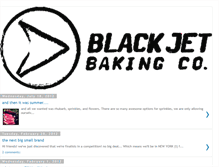Tablet Screenshot of blackjetbakingco.blogspot.com