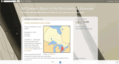 Desktop Screenshot of billdowsonformayor.blogspot.com