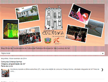 Tablet Screenshot of culturasls.blogspot.com