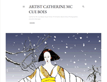 Tablet Screenshot of catherinemccue.blogspot.com