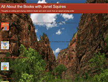 Tablet Screenshot of janetsquires.blogspot.com