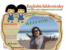 Tablet Screenshot of english4childrentoday.blogspot.com