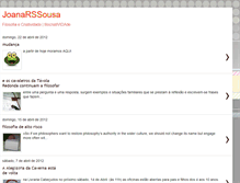 Tablet Screenshot of joanarssousa.blogspot.com