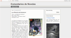 Desktop Screenshot of comentariosdenovelas.blogspot.com